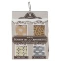 Coffret de 4 paires de chaussettes femme taille unique du 38 au 41