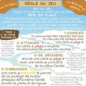 Jeu éducatif "course aux carottes" en carton multicolore