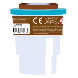 Pot d'observation avec loupe intégrée pour insectes en plastique