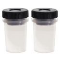 Microscope enfant en plastique blanc et noir avec ses accessoires scientifiques
