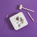Kit aventurier gemmologue de 12 pierres à découvrir avec ses accessoires