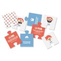 Puzzle éducatif en carton de 60 pièces pour comprendre ses émotions