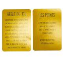 Jeu des paires de 60 cartes en carton sur le thème "attention au matou"