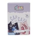 Jeu "Cap ou pas cap" avec 60 cartes multicolores en carton