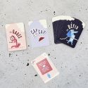 Jeu "Cap ou pas cap" avec 60 cartes multicolores en carton