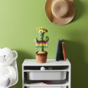 Cactus lumineux dansant vert en plastique
