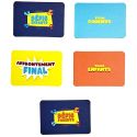 Jeu de plateau "Défis Parents vs Enfants" avec plateau, 2 pions et 60 cartes défis