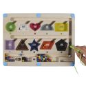 Jeu éducatif en couleurs pour apprendre à compter avec son stylo aimanté