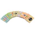 Jeu éducatif 2 en 1 avec 27 cartes pour découvrir les chiffres et les métiers