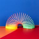 Ressort magique multicolore en plastique (H6 cm)