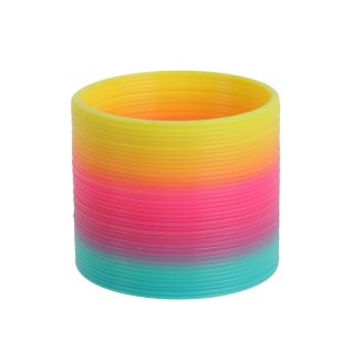 Ressort magique multicolore en plastique (H6 cm)