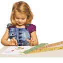 Coffret de 1000 autocollants variés multicolores repartis sur 9 rouleaux