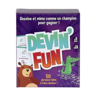Jeu de 60 cartes pour deviner des situations en mimant ou en dessinant