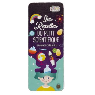 Lot de 15 cartes éducatives pour réaliser des expériences scientifiques