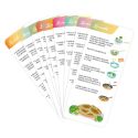Lot de 15 cartes éducatives pour réaliser des recettes de cuisines