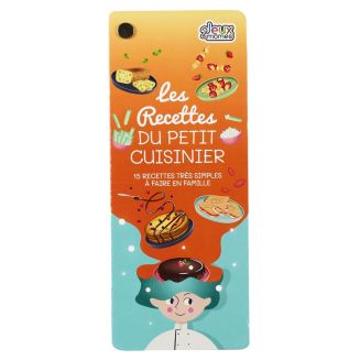 Lot de 15 cartes éducatives pour réaliser des recettes de cuisines