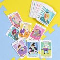 Jeu des 7 familles thème "cirque" en carton multicolore