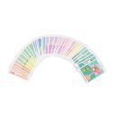 Jeu des 7 familles thème "cirque" en carton multicolore