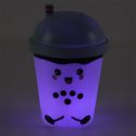Lampe-veilleuse bubble tea kawaii pour enfant avec lumière multicolore changeante