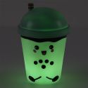 Lampe-veilleuse bubble tea kawaii pour enfant avec lumière multicolore changeante