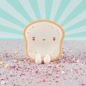 Lampe-veilleuse brioche pour enfant avec lumière multicolore changeante