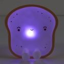 Lampe-veilleuse brioche pour enfant avec lumière multicolore changeante