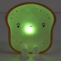 Lampe-veilleuse brioche pour enfant avec lumière multicolore changeante