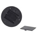 Lampe décorative pailletée de H9,5 cm avec éclairage LED multicolore changeant