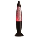 Lampe décorative pailletée de H9,5 cm avec éclairage LED multicolore changeant