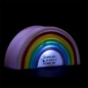 Lampe-veilleuse en forme d'arc en ciel pour enfant
