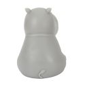 Lampe-veilleuse hippopotame pour enfant avec lumière multicolore changeante