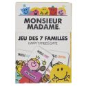 Jeu des 7 familles thème "MR et MME" en carton multicolore