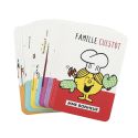 Jeu des 7 familles thème "MR et MME" en carton multicolore