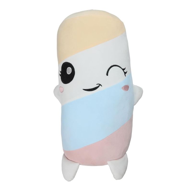 Peluche chamallow kawaii en polyester (H60 cm) Peluche chamallow kawaii en polyester (H60 cm)