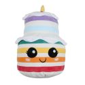 Peluche Rainbow cake kawaii en polyester (H42 cm)