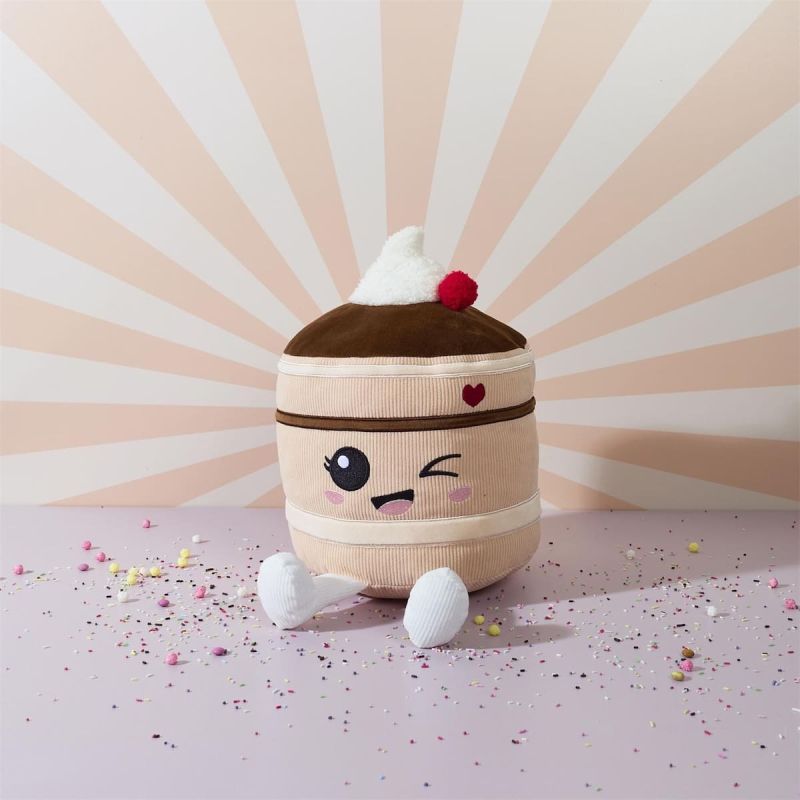 Peluche gateau choco kawaii en polyester (H30 cm) Peluche gateau choco kawaii en polyester (H30 cm)
