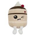 Peluche gateau choco kawaii en polyester (H30 cm)