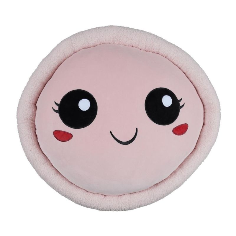 Peluche macaron kawaii en polyester (H70 cm)
