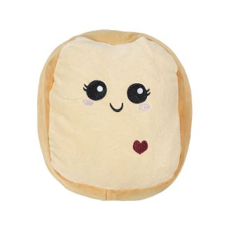 Peluche brioche kawaii en polyester (H20 cm)