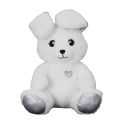 Peluche lapin animée kawaii en polyester (H30 cm)