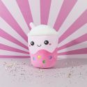 Peluche bubble tea kawaii en polyester (H29 cm)