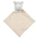 Coffret cadeau de naissance 4 pièces en coton sur le thème hippopotame
