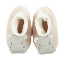 Coffret cadeau de naissance 4 pièces en coton sur le thème hippopotame