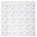 Coffret cadeau de naissance 4 pièces en coton sur le thème hippopotame