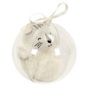 Coffret cadeau de naissance 4 pièces en coton sur le thème hippopotame