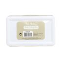 Boîte à lingettes bébé en plastique gris