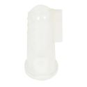 Brosse à dents en silicone souple pour bébé transparent