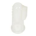 Brosse à dents en silicone souple pour bébé transparent