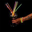 15 Bâtonnets Fluorescents avec Attaches