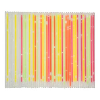 50 Bâtonnets Fluorescents avec Attaches